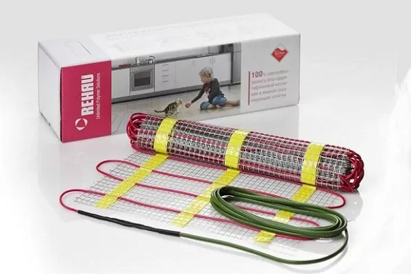 Нагревательный мат с двухжильным кабелем Rehau Solelec - 0,5х14м