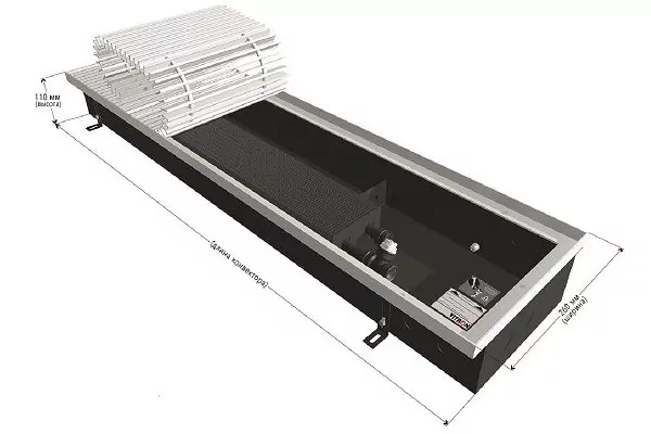 Конвектор Vitron ВК 110.260.1250