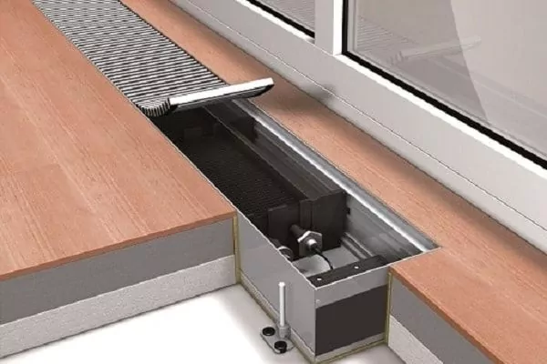 Внутрипольный конвектор Möhlenhoff ESK 180-110-3000